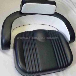 Cushion Set with Upper Back, Black & White