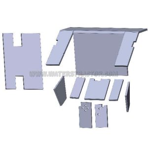 Cab Kit w/o Headliner - Black