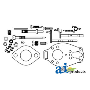 Carburetor Kit, Ford Complete