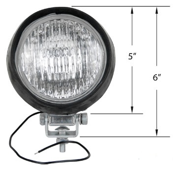 Headlamp, with Sealed Beam Bulb (12 Volt)