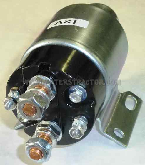 Starter Solenoid, Delco Style, 12 Volt, 4 Terminal