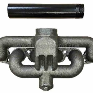 Manifold, Exhaust & Intake, with Pipe