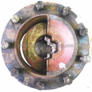 Dual 9 Bolt Hub, 3-1/2" IH Axle