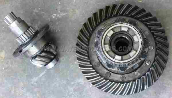 Differential Housing Assy with Ring Gear & Pinion, Matched Set