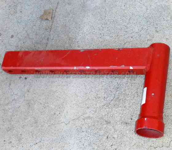 Axle Knee Extension, LH, Swept Back