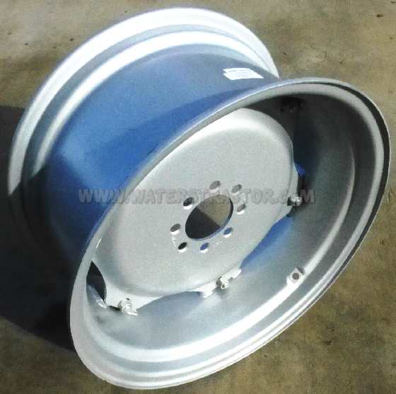Rim, 12" X 24" 6 Loop Wheel with 8 on 6" Center Disc