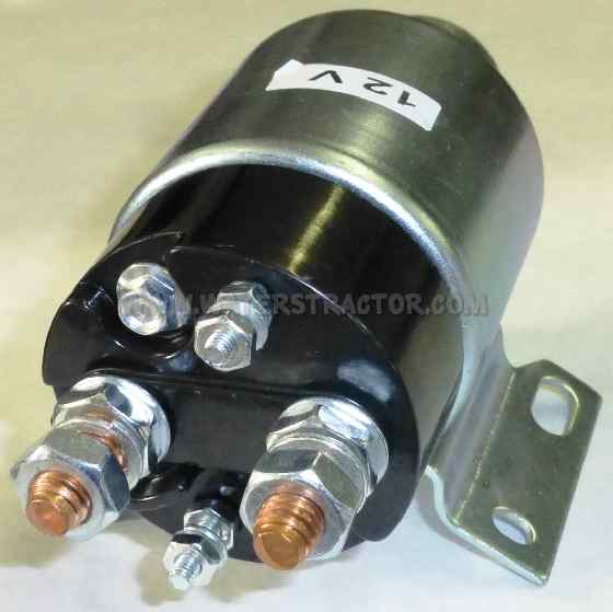 Starter Solenoid, Delco Style, 12 Volt, 4 Terminal