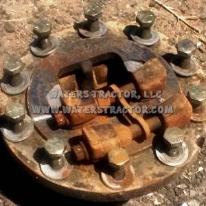 Dual 10 bolt Hub, 4" IH Axle