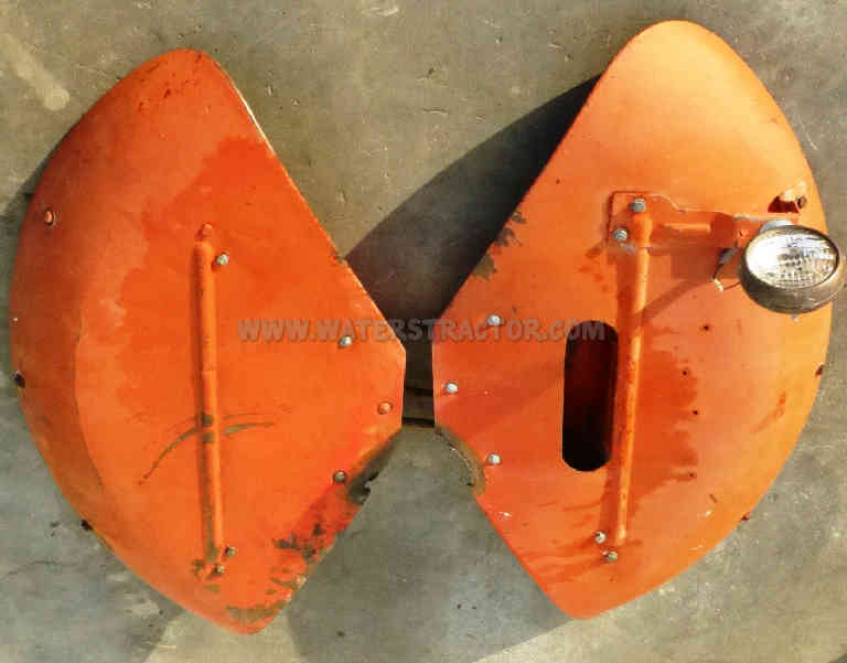 Fender Set with Tool Box and Brackets