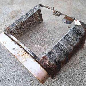 Grille less door