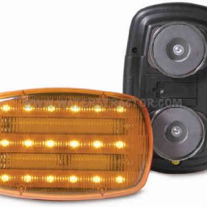 Magnetic LED Safety Light, Amber