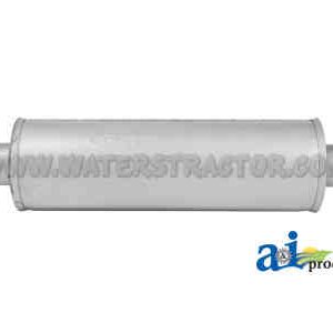 Horizontal Round Muffler