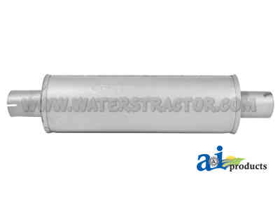 Horizontal Round Muffler