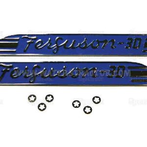 Emblem, Side, Ferguson 30, Pair