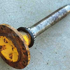 Axle, Flanged