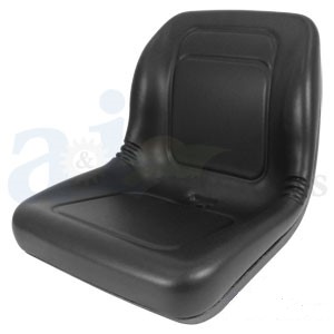 Seat, Lawn & Garden, UTV, Tractor, Black Vinyl - Free Shipping!