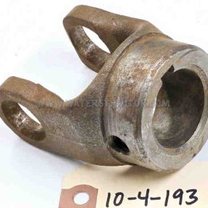 Yoke, End, Round with Keyway