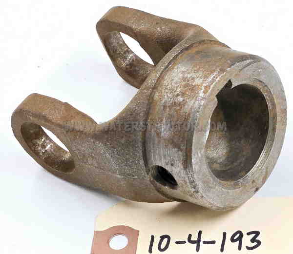 Yoke, End, Round with Keyway