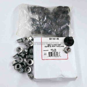 Bolt Kit, Disc Mower Blade, 25 Count