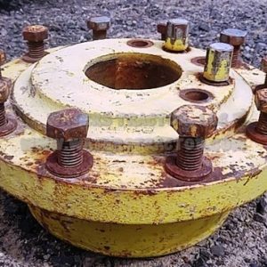 Pair of Dual 10 bolt Hubs, fits 92 mm Axle