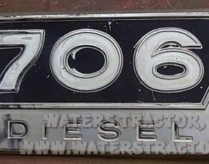 Emblem, 706 Diesel
